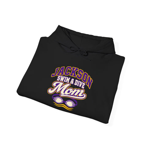 Jackson Polar Bears Swim & Dive Mom Hoodie