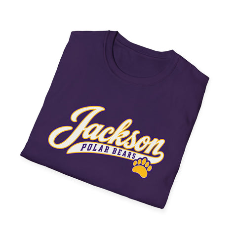 Jackson Polar Bears Classic Script Paw T-Shirt