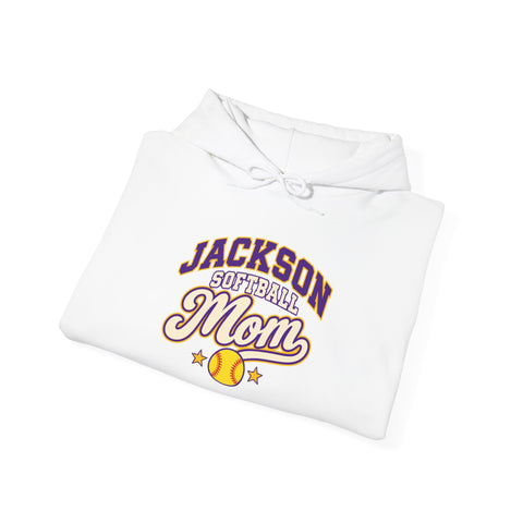 Jackson Polar Bears Softball Mom Hoodie