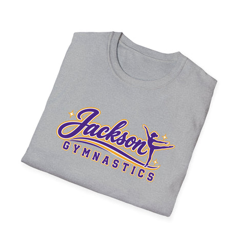 Jackson Polar Bears Gymnastics Retro Script T-Shirt