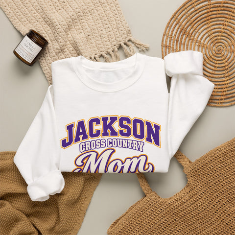 Jackson Polar Bears Cross Country Mom Crewneck