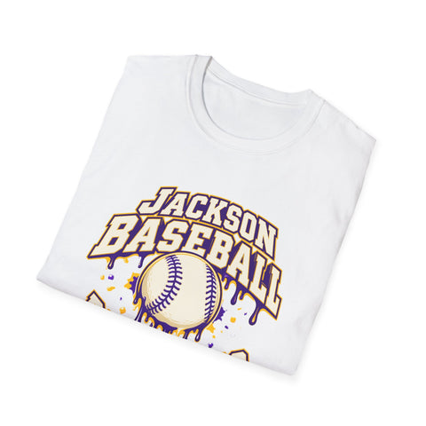 Jackson Polar Bears Baseball Drip T-Shirt
