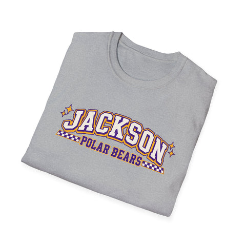 Jackson Polar Bears Checkerboard Spirit T-Shirt