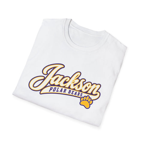 Jackson Polar Bears Classic Script Paw T-Shirt