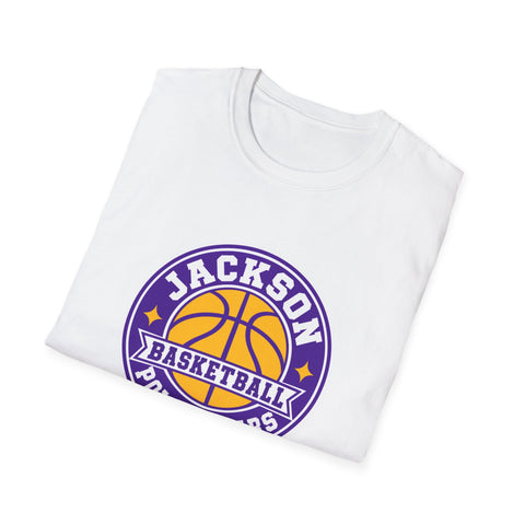 Jackson Polar Bears Basketball Retro Badge T-Shirt