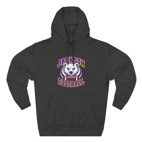 Jackson Polar Bears Football Mascot Hoodie