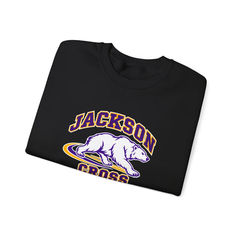 Jackson Polar Bears Cross Country Running Bear Crewneck Sweatshirt