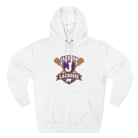 Jackson Polar Bears Lacrosse Varsity Crest Hoodie