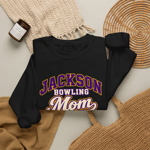 Jackson Polar Bears Bowling Mom Crewneck