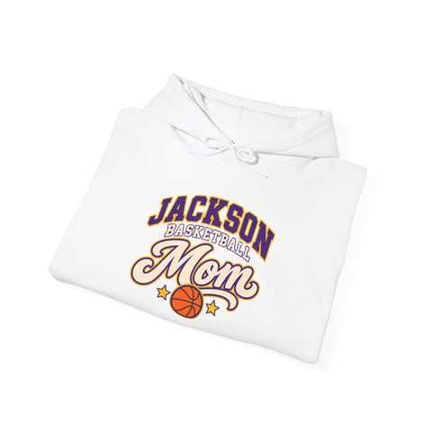 Jackson Polar Bears Basketball Mom Hoodie