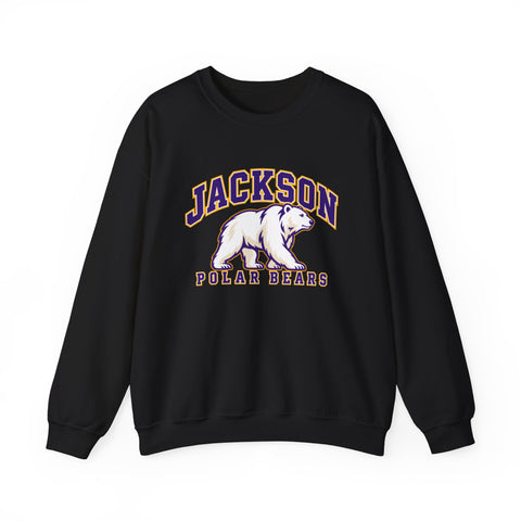 Jackson Polar Bears Varsity Arch Crewneck