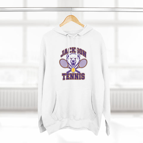Jackson Polar Bears Tennis Mascot Hoodie