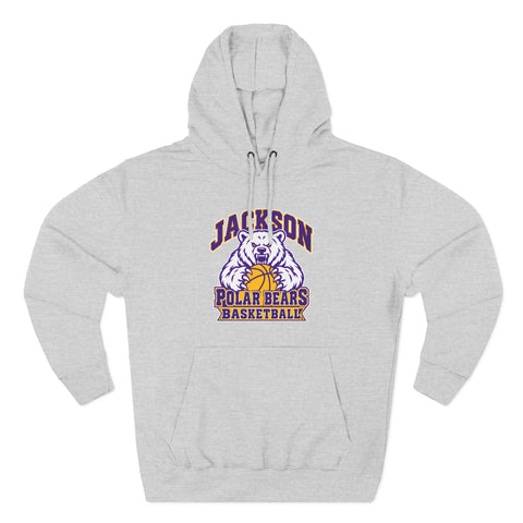 Jackson Polar Bears Basketball Mascot Hoodie