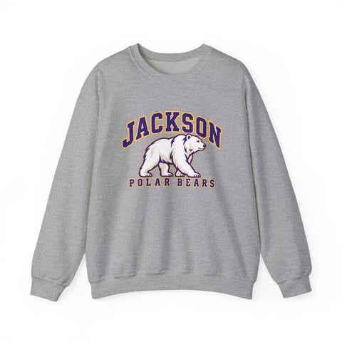 Jackson Polar Bears Varsity Arch Crewneck