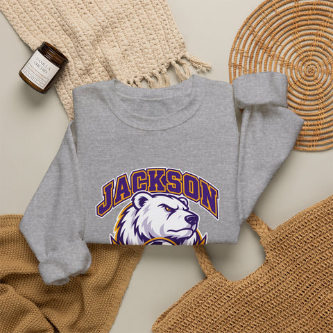 Jackson Polar Bears Soccer Mascot Crewneck Sweatshirt