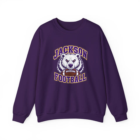 Jackson Polar Bears Football Mascot Crewneck Sweatshirt