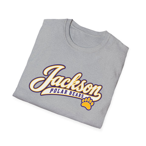 Jackson Polar Bears Classic Script Paw T-Shirt