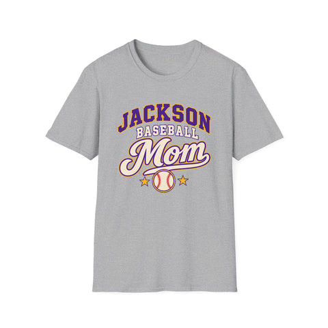 Jackson Polar Bears Baseball Mom T-Shirt