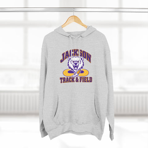 Jackson Polar Bears Track & Field Mascot Hoodie