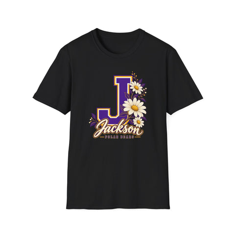 Jackson Polar Bears Daisy Monogram J T-Shirt
