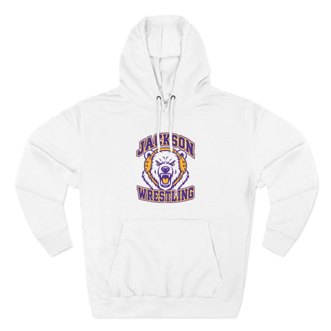 Jackson Polar Bears Wrestling Mascot Hoodie