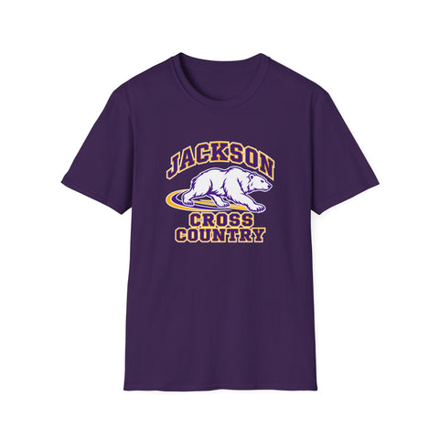 Jackson Polar Bears Cross Country Running Bear T-Shirt