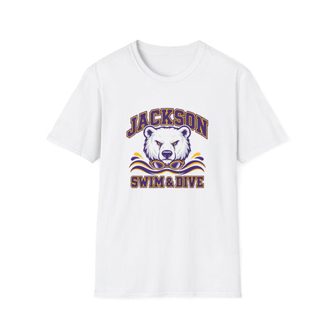Jackson Polar Bears Swim & Dive Mascot T-Shirt
