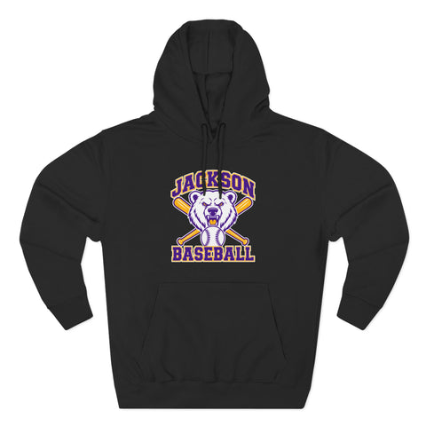 Jackson Polar Bears Baseball Mascot Hoodie