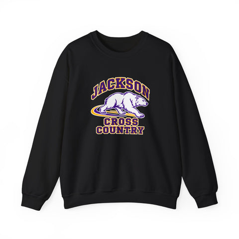 Jackson Polar Bears Cross Country Running Bear Crewneck Sweatshirt