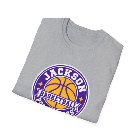 Jackson Polar Bears Basketball Retro Badge T-Shirt