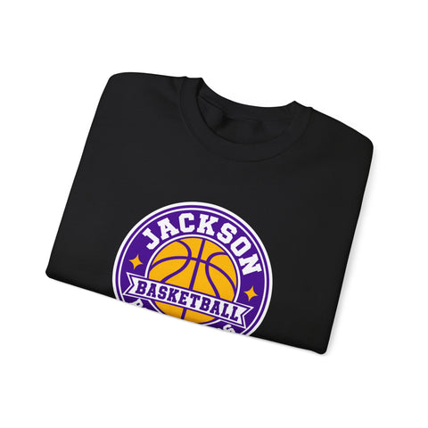 Jackson Polar Bears Basketball Retro Badge Crewneck Sweatshirt