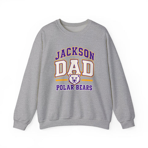 Jackson Polar Bears Dad Crewneck