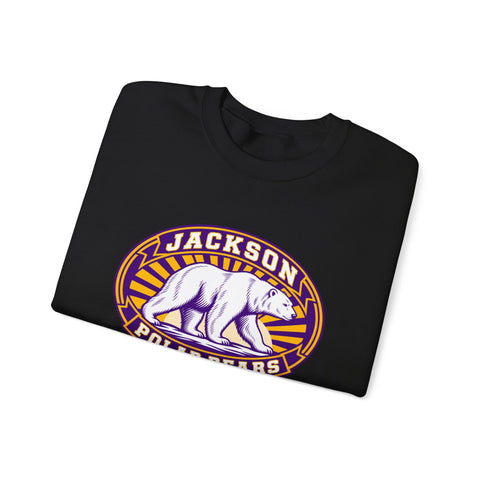 Jackson Polar Bears Heritage Bear Badge Crewneck