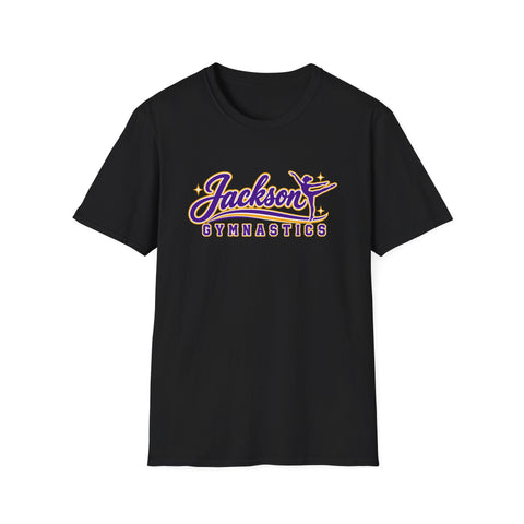 Jackson Polar Bears Gymnastics Retro Script T-Shirt