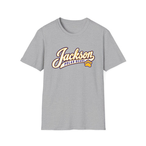 Jackson Polar Bears Classic Script Paw T-Shirt