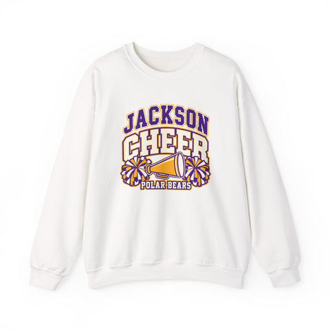 Jackson Polar Bears Cheerleading Bold Spirit Crewneck