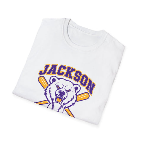 Jackson Polar Bears Baseball Mascot T-Shirt