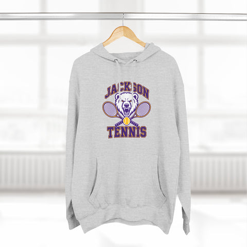 Jackson Polar Bears Tennis Mascot Hoodie
