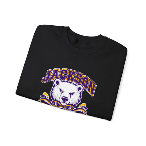 Jackson Polar Bears Swim & Dive Mascot Crewneck Sweatshirt
