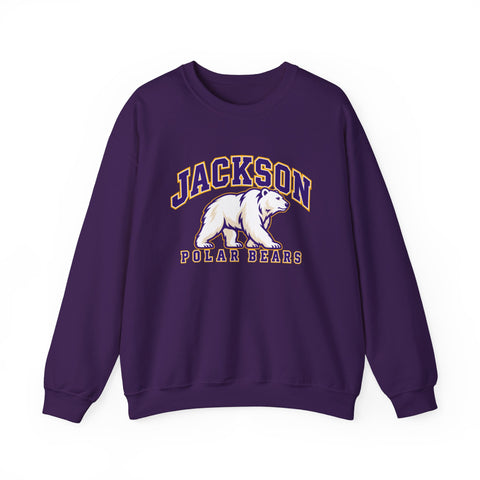 Jackson Polar Bears Varsity Arch Crewneck