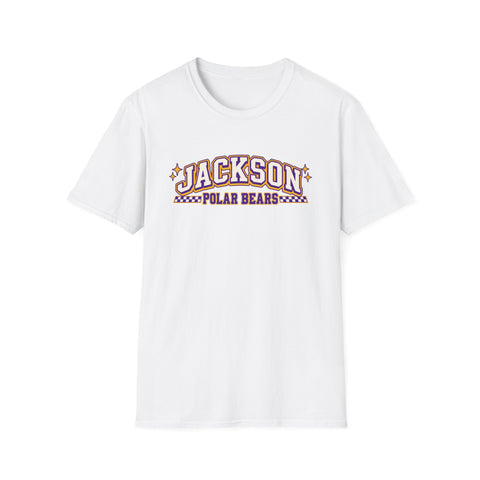 Jackson Polar Bears Checkerboard Spirit T-Shirt