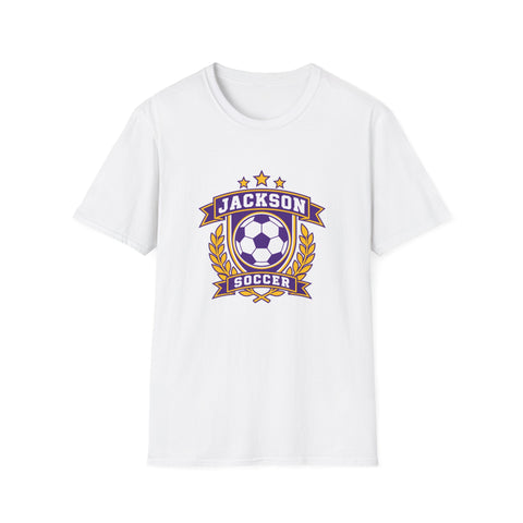 Jackson Polar Bears Soccer Retro Crest T-Shirt
