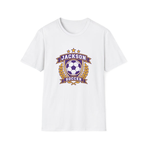 Jackson Polar Bears Soccer Retro Crest T-Shirt