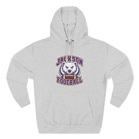 Jackson Polar Bears Football Mascot Hoodie