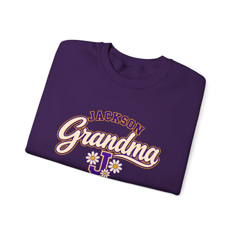 Jackson Polar Bears Grandma Floral Crewneck