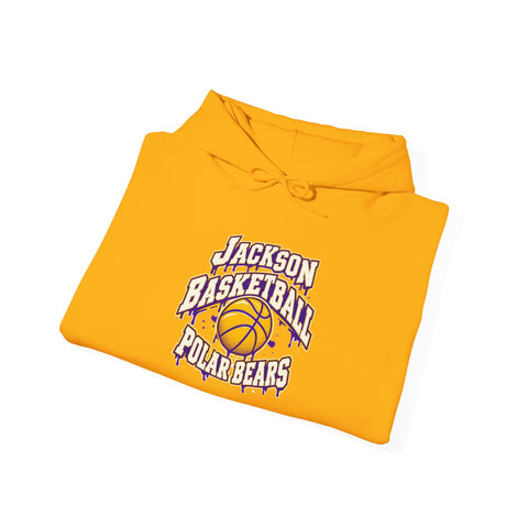 Jackson Polar Bears Basketball Drip Hoodie