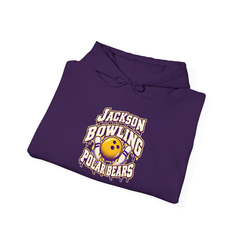 Jackson Polar Bears Bowling Drip Hoodie