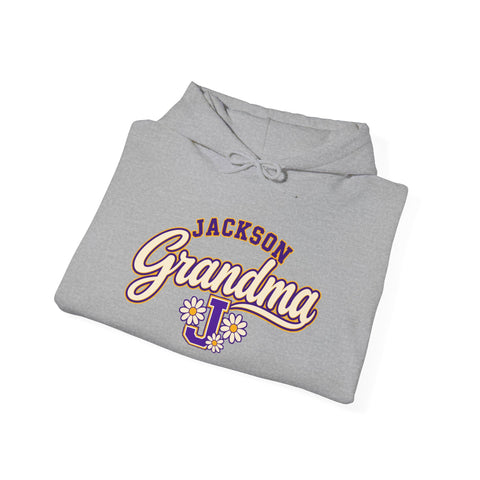 Jackson Polar Bears Grandma Floral Hoodie
