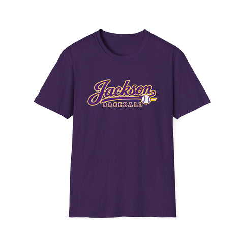 Jackson Polar Bears Baseball Retro Script T-Shirt