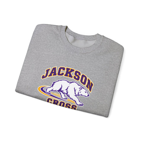 Jackson Polar Bears Cross Country Running Bear Crewneck Sweatshirt